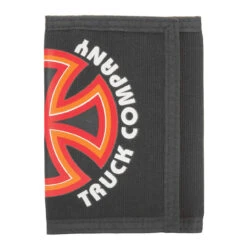 Independent Bauhaus Cross Tri-Fold Wallet - Black