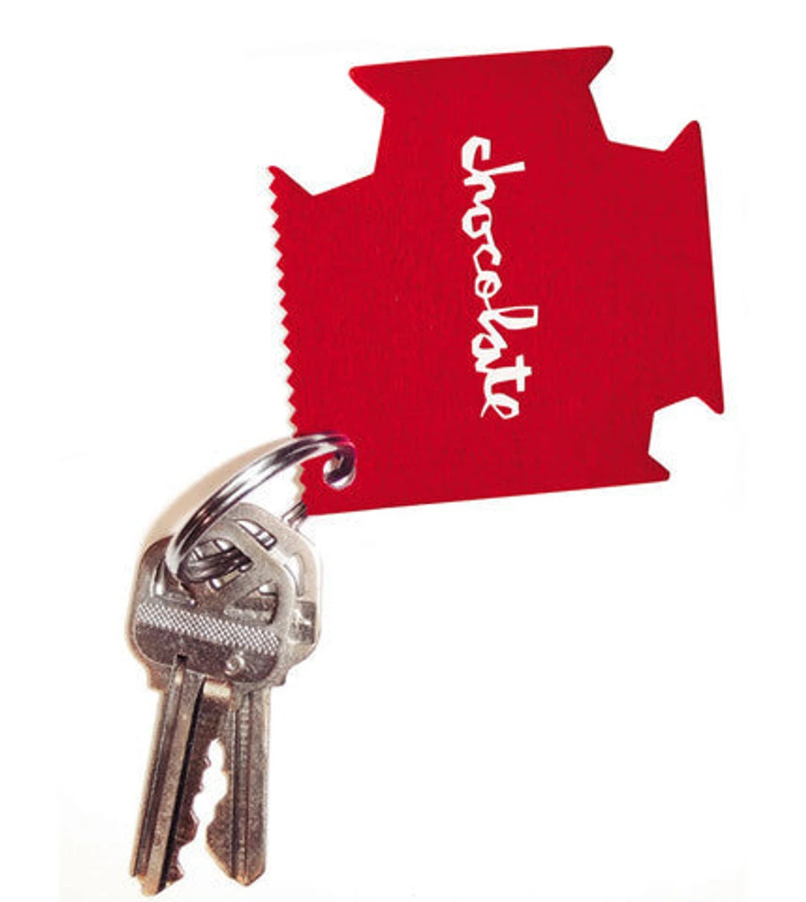 Chocolate Square Keychain Surf/Skate Tool - Red 3 Chocolate Square Keychain Surf/Skate Tool - Red