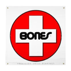 Bones Bearings Swiss Circle Banner - 36in X 36in