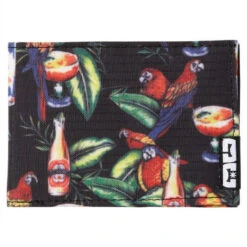 DC Espresso Men's Wallet - Black Print