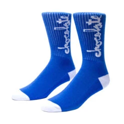 GIRL Chocolate Chunk Men's Socks - Blue (1 Pair)