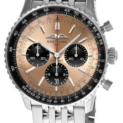 BREITLING Navitimer B01 AUTO 43MM Copper Dial Men's Watch AB0138241K1A1