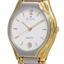 New Bulova White Dial 2-Tone SS Unisex Watch 70291 -Tissot shop bulova watches new bulova white dial 2 tone ss unisex watch 70291 97392.1681416935