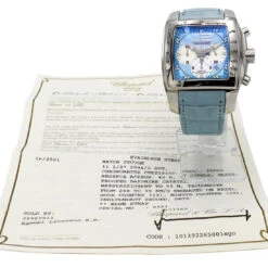 CHOPARD Two-o-Ten Tycoon Blue Dial Leather Men's Watch 168961-3001 -Tissot shop chopard watches chopard two o ten tycoon blue dial leather mens watch 168961 3001 89744.1671829308