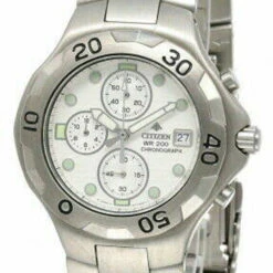 CITIZEN Chrono Silver Dial SS Men's Watch AN0690-52A
