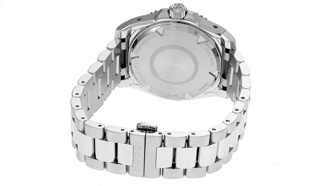 GUCCI Dive 40MM Automatic S-Steel Silver Dial Men's Watch YA136354 5 GUCCI Dive 40MM Automatic S-Steel Silver Dial Men's Watch YA136354 - Image 3