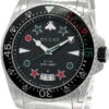 GUCCI Dive 45MM Quartz S-Steel Black Dial Bracelet Men's Watch YA136221 -Tissot shop gucci watches gucci dive 45mm quartz s steel black dial bracelet mens watch ya136221 86143.1668030920