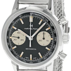 HAMILTON American Classic Intra-Matic 40MM AUTO SS BLK Dial Men's Watch H38429130