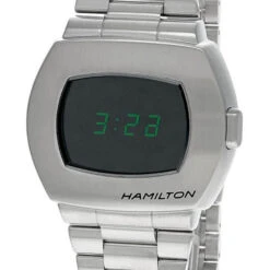 HAMILTON American Classic PSR Digital Quartz SS Men's Watch H52414131