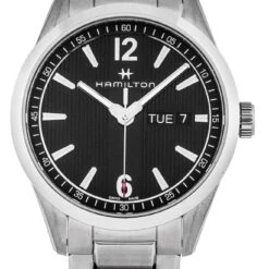 HAMILTON Broadway Day Date Anthracite 40MM QTZ Men's Watch H43311135
