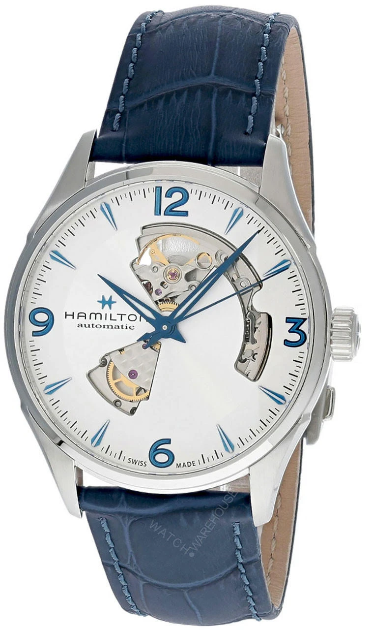 HAMILTON Jazzmaster Open Heart AUTO 42MM Silver Dial Men's Watch H32705651 3 HAMILTON Jazzmaster Open Heart AUTO 42MM Silver Dial Men's Watch H32705651