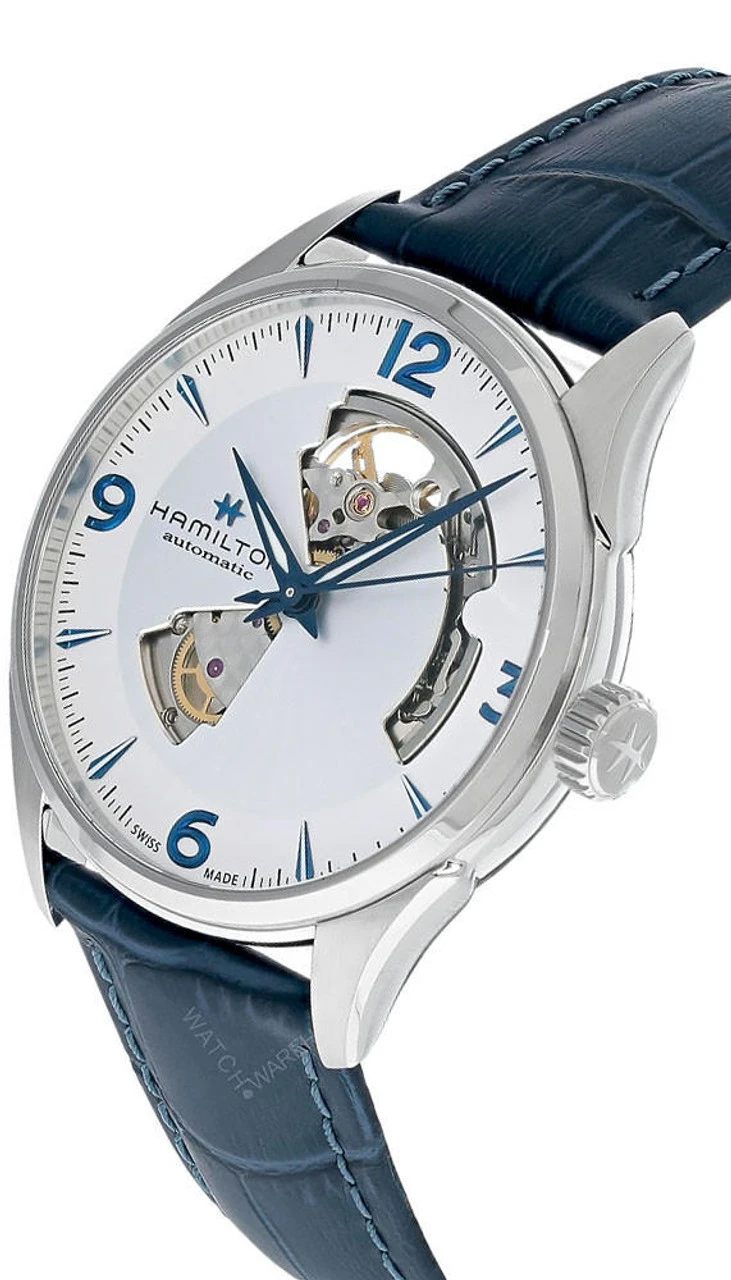 HAMILTON Jazzmaster Open Heart AUTO 42MM Silver Dial Men's Watch H32705651 4 HAMILTON Jazzmaster Open Heart AUTO 42MM Silver Dial Men's Watch H32705651 - Image 2