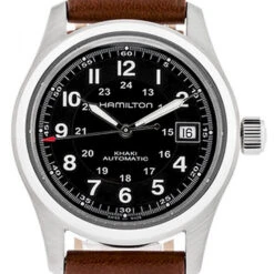 HAMILTON Khaki Field 38MM Automatic BRN Leather Men's Watch H70455533