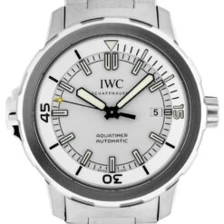 IWC Aquatimer 42MM Automatic Steel Silver Dial Men's Watch IW329004