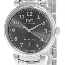 IWC Da Vinci 40.4MM Automatic Steel Slate Dial Men's Watch IW356602