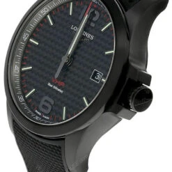 LONGINES Conquest V.H.P. 43MM Black PVD Rubber Men's Watch L3.726.2.66.9 -Tissot shop longines watches longines conquest vhp 43mm black pvd rubber mens watch l3.726.2.66.9 10579.1688754567