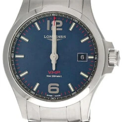 LONGINES Conquest V.H.P 43MM SS Blue Dial Men's Watch L3.726.4.96.6