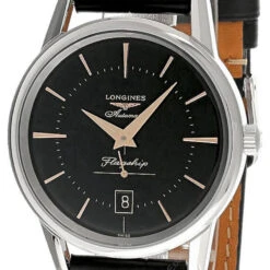 LONGINES Flagship Heritage 38.5MM AUTO Leather Men's Watch L4.795.4.58.0