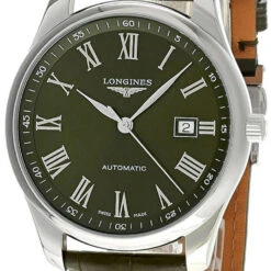 LONGINES Master Collection 42MM AUTO Leather Men's Watch L2.893.4.09.2