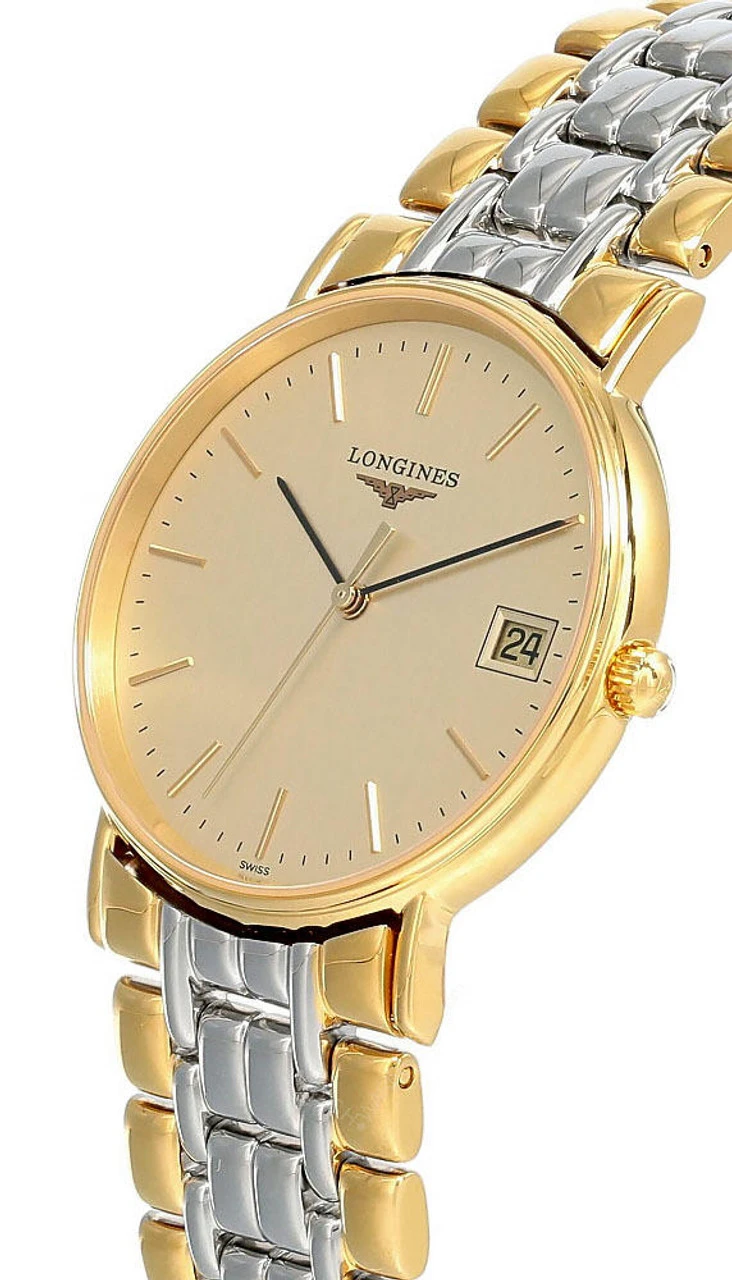 LONGINES Presences 33MM Quartz S-Steel Two-Tone Men's Watch L4.819.2.32.7 4 LONGINES Presences 33MM Quartz S-Steel Two-Tone Men's Watch L4.819.2.32.7 - Image 2