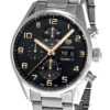 TAG HEUER Carrera AUTO 43MM CHRONO SS Black Dial Men's Watch CV2A1AB.BA0738 -Tissot shop longines watches tag heuer carrera auto 43mm chrono ss black dial mens watch cv2a1abba0738 97323.1702703717