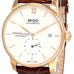 MIDO Baroncelli Limited Edition 38MM AUTO LTHR Men's Watch M8608.3.26.8