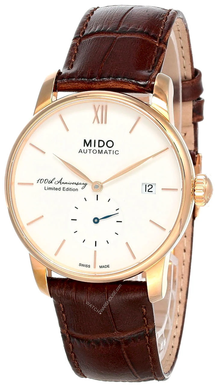 MIDO Baroncelli Limited Edition 38MM AUTO LTHR Men's Watch M8608.3.26.8 3 MIDO Baroncelli Limited Edition 38MM AUTO LTHR Men's Watch M8608.3.26.8