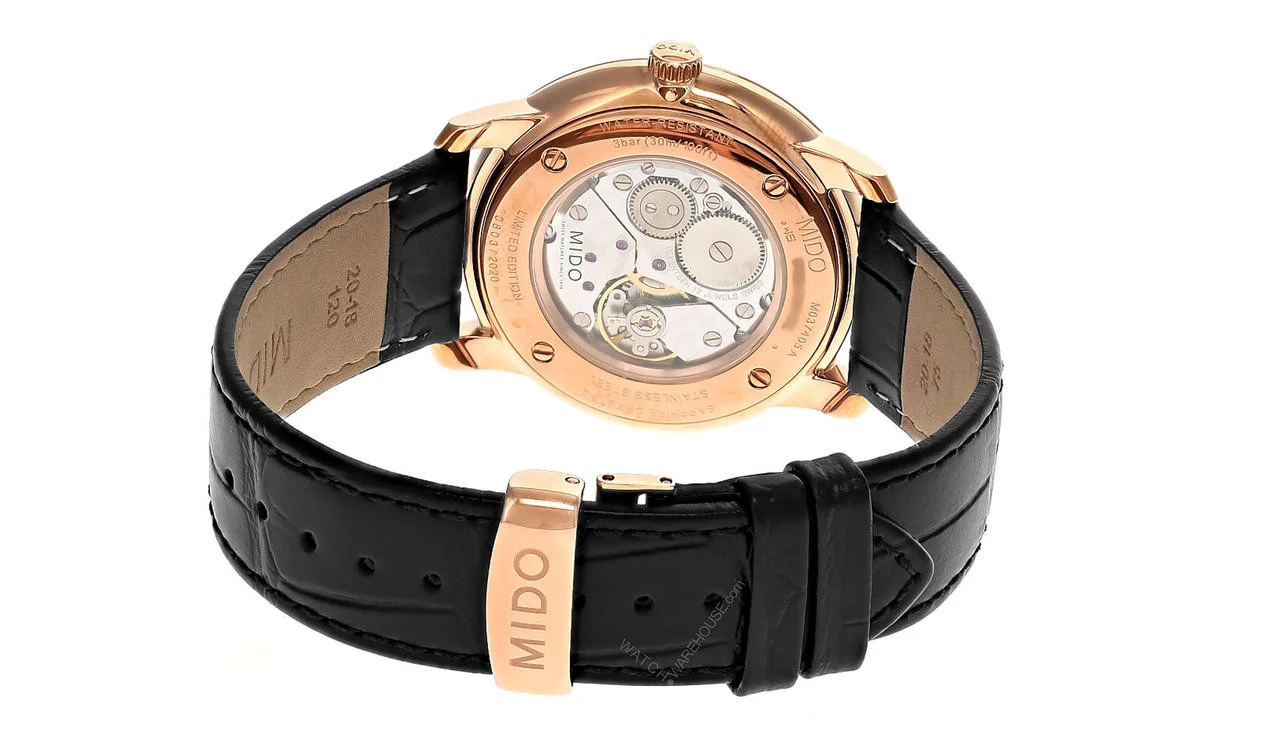 MIDO Baroncelli Mechanical 39MM Special Edition Men's Watch M037.405.36.050.00 5 MIDO Baroncelli Mechanical 39MM Special Edition Men's Watch M037.405.36.050.00 - Image 3