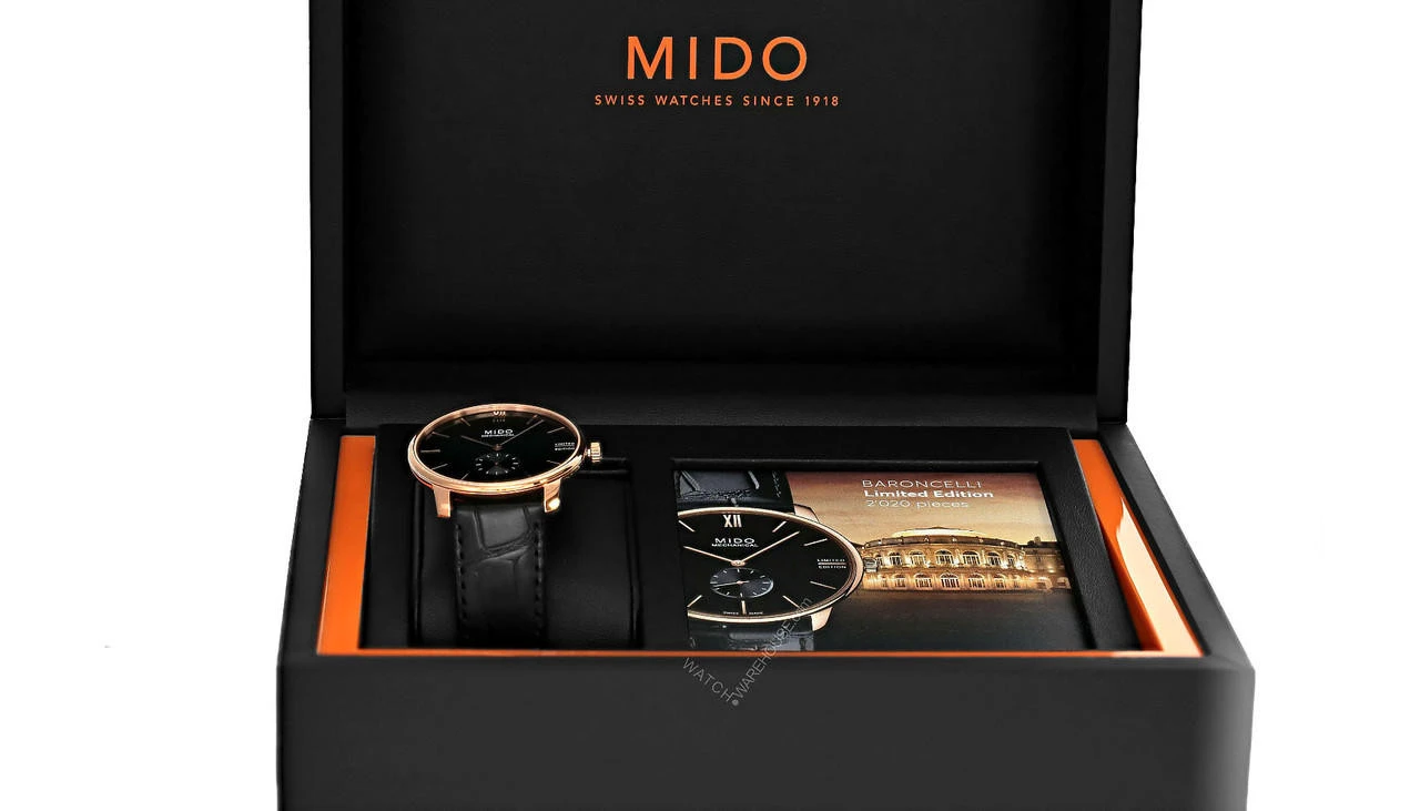 MIDO Baroncelli Mechanical 39MM Special Edition Men's Watch M037.405.36.050.00 6 MIDO Baroncelli Mechanical 39MM Special Edition Men's Watch M037.405.36.050.00 - Image 4