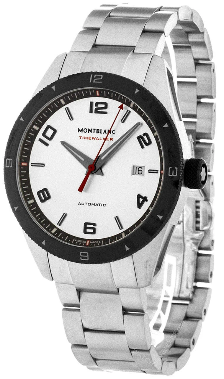 MONTBLANC TimeWalker 41MM Auto Silver Dial Men's Watch 116057 3 MONTBLANC TimeWalker 41MM Auto Silver Dial Men's Watch 116057