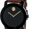 MOVADO Bold 42MM Black Museum Dial Brown Leather Men's Watch 3600305 2 MOVADO Bold 42MM Black Museum Dial Brown Leather Men's Watch 3600305 -Tissot shop movado watches movado bold 42mm black museum dial brown leather mens watch 3600305 20283.1676391555