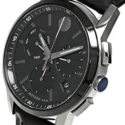 Tissot shop -Tissot shop movado watches movado museum sport 43mm chrono ss blue dial leather mens watch 0607560 77022.1652465523