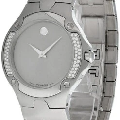 MOVADO Museum Sports Edition 38MM SS Silver Dial Unisex Watch 84.G1.1892.S
