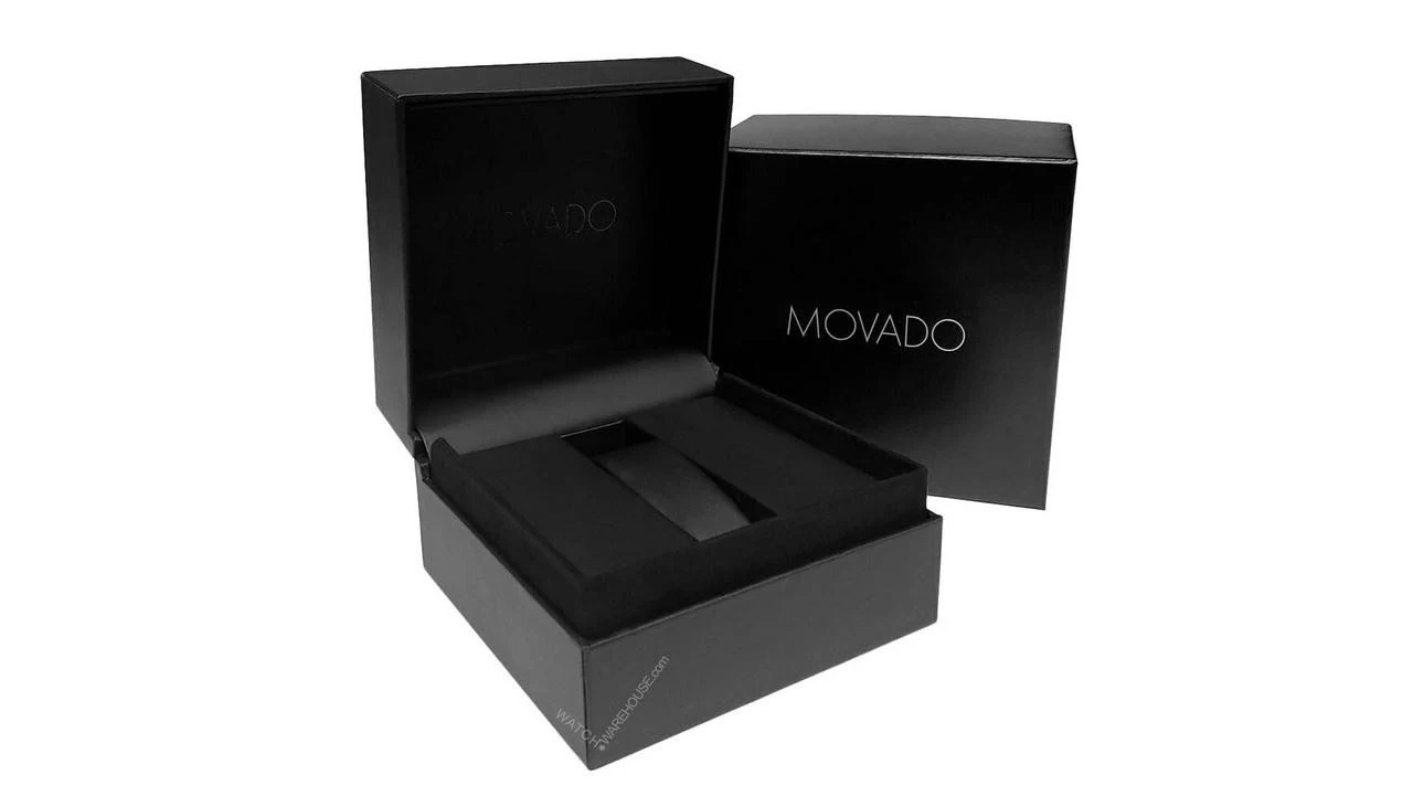 MOVADO Series 800 40MM Stainless Steel Black Dial Men's Watch 2600135 6 MOVADO Series 800 40MM Stainless Steel Black Dial Men's Watch 2600135 - Image 4