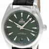 OMEGA Seamaster Aqua Terra 41MM Green Dial LTHR Men's Watch 220.13.41.21.10.001 -Tissot shop omega watches omega seamaster aqua terra 41mm green dial lthr mens watch 220.13.41.21.10.001 06965.1661804724