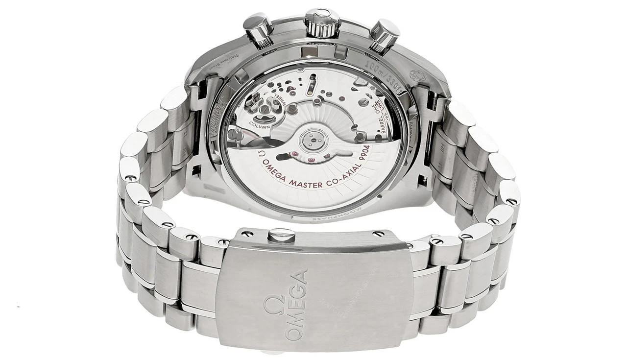 OMEGA Speedmaster Moonphase Co-Axial Master 44.25MM SS Men's Watch 304.30.44.52.01.001 5 OMEGA Speedmaster Moonphase Co-Axial Master 44.25MM SS Men's Watch 304.30.44.52.01.001 - Image 3