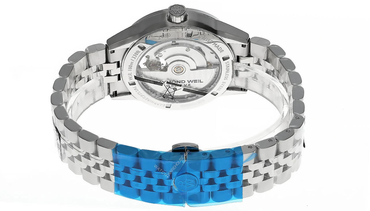 RAYMOND WEIL Freelancer 42.5MM Blue Dial Men's Watch 2780-ST-50001 5 RAYMOND WEIL Freelancer 42.5MM Blue Dial Men's Watch 2780-ST-50001 - Image 3