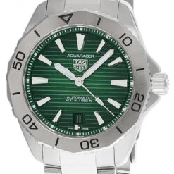 TAG HEUER Aquaracer AUTO 40MM SS Green Dial Men's Watch WBP2115.BA0627