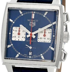 TAG HEUER Monaco 39MM CHRONO AUTO Men's Watch CBL2111.FC6453