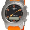 TISSOT Analog/Digital Multifunction SS Orange Rubber Men's Watch T33.7.498.59 -Tissot shop tissot watches tissot analogdigital multifunction ss orange rubber mens watch t33.7.498.59 41681.1691369473