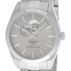 TISSOT Gentleman Powermatic 80 Open Heart SS Men's Watch T127.407.11.081.00
