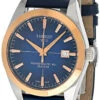 TISSOT Gentleman Powermatic 80 Silicium Solid 18K Gold Bezel Men's Watch T927.407.46.041.00 -Tissot shop tissot watches tissot gentleman powermatic 80 silicium solid 18k gold bezel mens watch t9274074604100 75748.1667427256