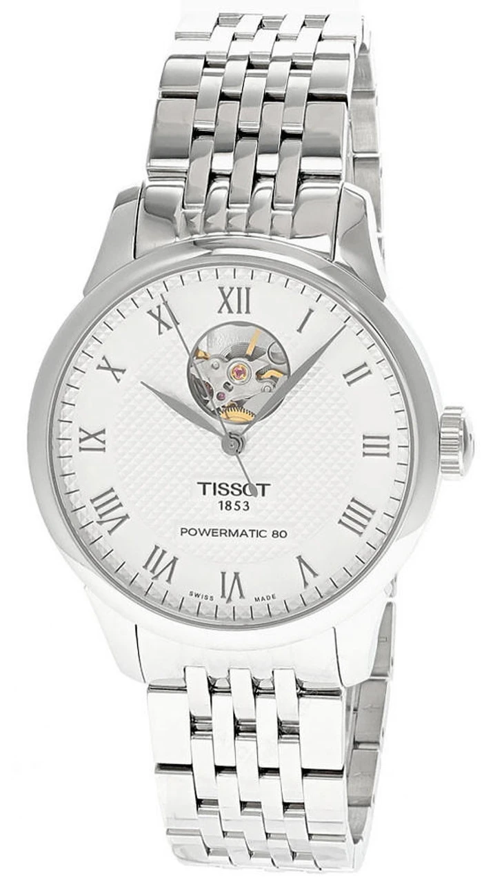 TISSOT Le Locle Powermatic 80 Open Heart SS Men's Watch T006.407.11.033.02 3 TISSOT Le Locle Powermatic 80 Open Heart SS Men's Watch T006.407.11.033.02