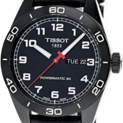 TISSOT PRS 516 Powermatic 80 42MM BLK LTHR Men's Watch T131.430.36.052.00