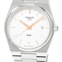 TISSOT PRX 40MM Stainless Steel Silver Dial Men's Watch T137.410.11.031.00