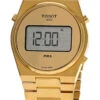 TISSOT PRX Digital 35MM Quartz SS Gold Unisex Watch T137.263.33.020.00 -Tissot shop tissot watches tissot prx digital 35mm quartz ss gold unisex watch t137.263.33.020.00 24283.1695868905