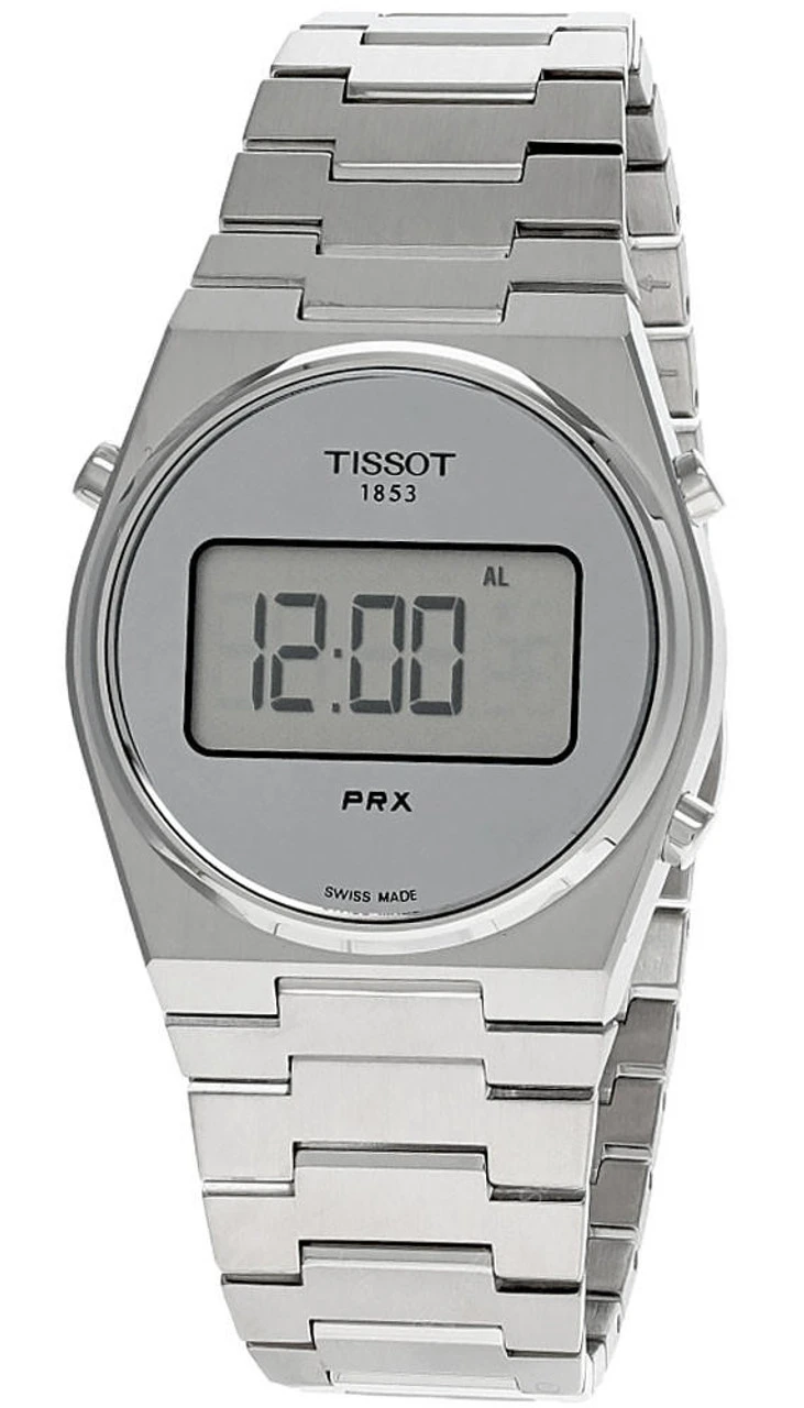 TISSOT PRX Digital 40MM QTZ SS Silver Dial Men's Watch T137.463.11.030.00 3 TISSOT PRX Digital 40MM QTZ SS Silver Dial Men's Watch T137.463.11.030.00