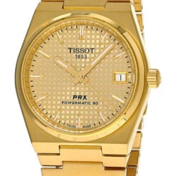 TISSOT PRX Powermatic 80 35MM SS Champagne Dial Unisex Watch T137.207.33.021.00