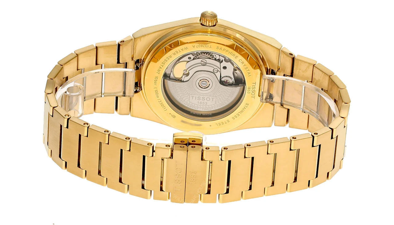 TISSOT PRX Powermatic 80 40MM SS Champagne Dial Men's Watch T137.407.33.021.00 5 TISSOT PRX Powermatic 80 40MM SS Champagne Dial Men's Watch T137.407.33.021.00 - Image 3