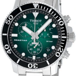 TISSOT Seastar 1000 45MM Quartz CHRONO SS Men's Watch T120.417.11.091.01